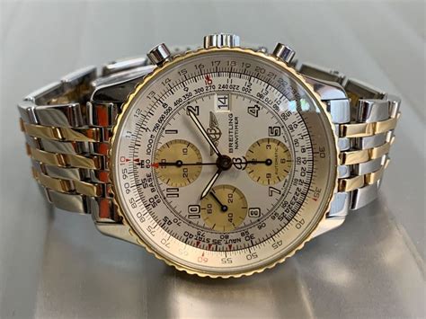 breitling old navitimer stahl gold